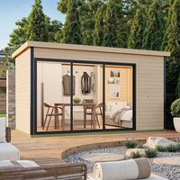Modano – Modernes Gartenhaus mit flexibler Glasfront und nordischem Design | Modano 4