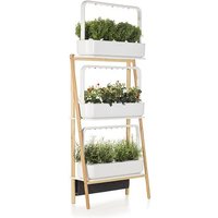 Smart Garten | LivingBloom Intelligentes Trio-Gartenregal