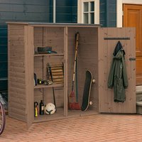 Gartenschuppen mit Doppeltür | Geräteschuppen aus Holz