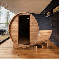 Fasssauna aus Thermoholz | Fasssauna aus Thermoholz HC 180