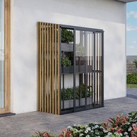 Mini veggdrivhus Accoya Fusion | Aluminium – Begrenset utgave Mini Veggdrivhus