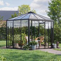 bloomcabin hexagon växthus – sexkantig elegans för din trädgård | hexagon växthus