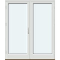 Two-Panel Outswing Patio Doors | 2 Outward-Swinging Door Leaves without Decorative Bars