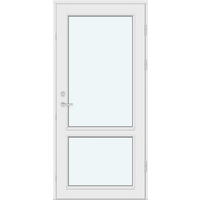 Outswing Exterior Doors | 1 glass-dividing bar