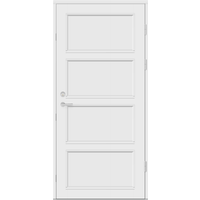 Outswing Exterior Doors | 4 rectangular panels