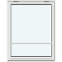 Outward-Opening Top-Hinged Window | 1 Sash with 1 Horizontal Decorative Bar
