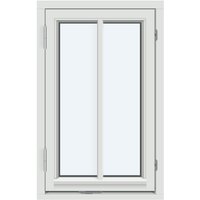 Single-Sash Outward-Opening Casement Window | 1 sash with 1 vertical decorative bar