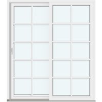 Siegenia Sliding Doors | 2 frames with 4 horizontal decorative bars and 1 vertical decorative bar