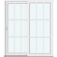 Siegenia Sliding Doors | 2 frames with 2 horizontal decorative bars and 2 vertical decorative bars