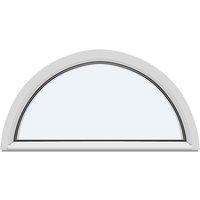 Half-Round Fixed Window | Without decorative bars