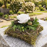 Blumenversand Edelweiss 10% Rabatt auf die Grabauflage Hanna jetzt sichern