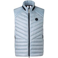BOGNER Lasse lightweight down vest for men - Light blue - 42