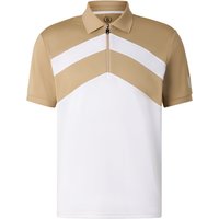BOGNER SPORT Cuno functional short-sleeved top for men - Beige/white - L