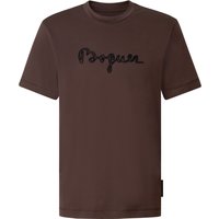 BOGNER T-shirt Lukas for men - Dark brown - XL