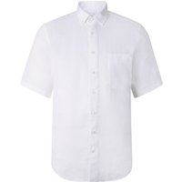 BOGNER Linen short-sleeved shirt Lykos for men - White - L