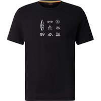 FIRE+ICE T-shirt Matteo for men - Black - S