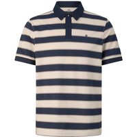 BOGNER Timo piqué polo shirt for men - Navy blue/sand - XL