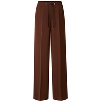 BOGNER Enny crepe trousers for women - Brown - 48