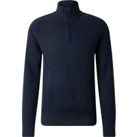 BOGNER Dwayne Virgin Wool and Cashmere Turtleneck Jumper for men - Navy - M