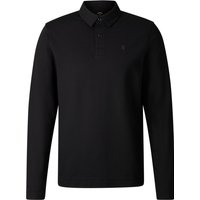 BOGNER Timon polo long-sleeved top for men - Black - S