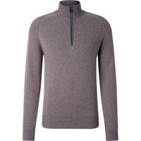 BOGNER Dwayne Virgin Wool and Cashmere Turtleneck Jumper for men - Mauve/Grey - 3XL