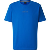 FIRE+ICE Mick cotton T-shirt for men - Blue - XXL