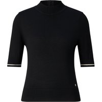 BOGNER Antonia virgin wool and silk knitted jumper for women - Black - 44