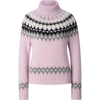 BOGNER Ingrid Cashmere and Norwegian-Style Jumper for women - Rosé/Grey/Off-white - 44
