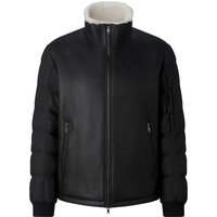 BOGNER Aleco quilted leather jacket for men - Black - 46