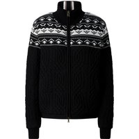 BOGNER SPORT Carolyn Norwegian-style knit jacket for women - Black - 34