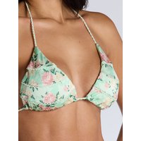 Lucca floral triangle bikini top Mix 06
