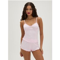 Rosebud pointelle short pyjama set 06