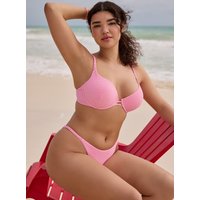 Mirano textured super push up bikini top