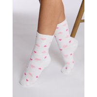Heart fluffy socks Mix OS