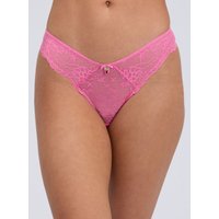 Poppy lace briefs Hot Pink 06
