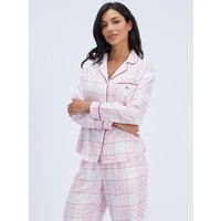 Somerville checked woven pyjama top Mix 06