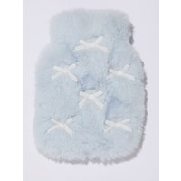 Multi bow fluffy hot water bottle Arctic OS