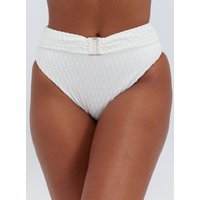Riad textured high waisted bikini bottoms 06