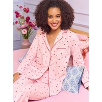 Ditsy heart fleece pyjamas bag Mix 06