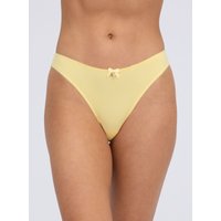 Sabrina microfibre thong Butter 06
