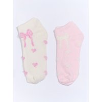 2 pack bow trainer socks Mix OS