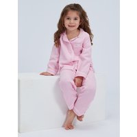bow embroidered cotton pyjama set Mix 10 11