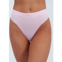 Lace seamless thong Mix L
