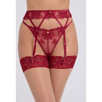 Demi embroidered suspender belt 06