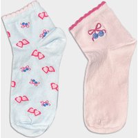 2 pack breakfast print midi sock Mix OS