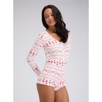 Nutcracker ribbed playsuit Mix 06