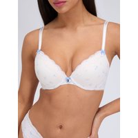 Daphne floral print plunge bra Mix