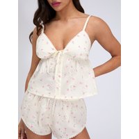 Floral cotton short pyjama set Mix 06