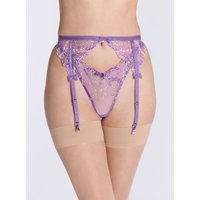 Flora embroidered suspender belt Mix 06