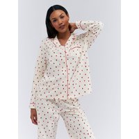 heart pyjamas bag Cream 18